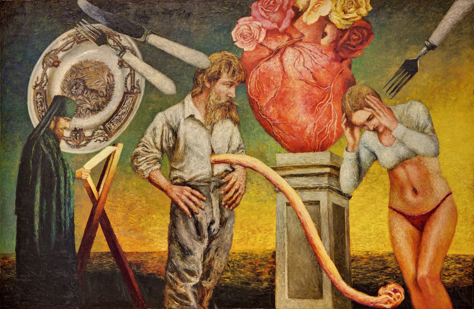 Александр Ройтбурд - Поклонение святому сердцу